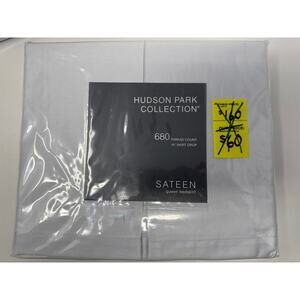 Brand New Hudson Park Sateen California King Bed Skirt 680 Thread Count Supima